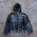 Men's Casual Plaid Zip up Hooded Sweatshirt Fashion Trendy 2541 Retro Style European And American Style Cross Border Wholesale_viptrois.com