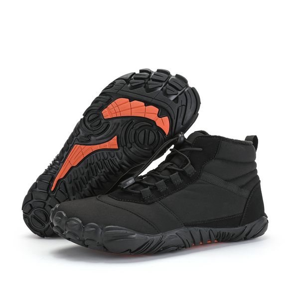 Snow Boots Cotton Shoes Winter Men And Women Outdoor Leisure Sports Non Slip Waterproof Plus Velvet Thick High Top_viptrois.com