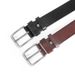Men's Belts Men's Pin Buckle Belt Classic Flat Simple Trouser Belt Alloy Buckle PU Belt Body Jeans Belt_viptrois.com