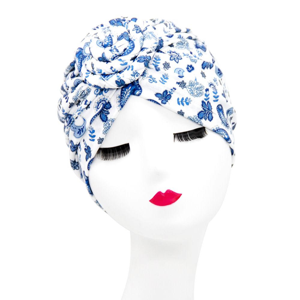 Popular Donut Turban Hat Ball Swirl Flower Hat Ethnic Style Indian Arabic Turban Hat_viptrois.com