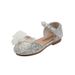 Autumn 2024 new girls princess girls small and large children pearl princess shoes leather shoes_viptrois.com