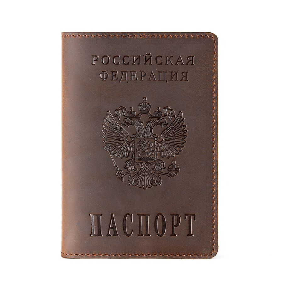 Passport Covers Passport Holder Document Holder Top Layer Cowhide Retro Boarding Card Wallet Card Holder Genuine Leather Passport Book In Stock_viptrois.com