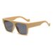 New Retro Large Frame Square Sunglasses Street Shooting Sunglasses Ins Simple Glasses Glasses_viptrois.com