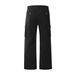 Men's Clothing High Street Vibe Retro Wide Leg Straight Three Dimensional Pocket Design Casual Pants Men's Jeans_viptrois.com
