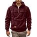 2025 Men's Casual Jacket With Hood And Zipper For Autumn And Winter_viptrois.com