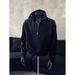 Men's Light Gray Half-Zip Sweatshirt - Heavyweight Casual Pullover With Stand Collar For Spring & Fall_viptrois.com