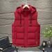 Men's Clothing Cotton Vest Hooded Waistcoat Jacket_viptrois.com