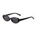 Women's Glasses Small Oval Frame Cat Eye Internet Celebrity Sunglasses Retro Trendy Style Sunglasses For Women Look Small Face Anti Ultraviolet_viptrois.com