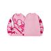 YWFG Men's Punk Anime Jacquard Sweater - Oversized Round Neck Knit Pullover, Soft Pink Long Sleeve Casual Top For Teens & Young Adults_viptrois.com