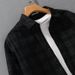 Men's Simple And Versatile Long Sleeved Shirt, Loose, Comfortable, Breathable, Fresh, Plaid Casual Shirt_viptrois.com