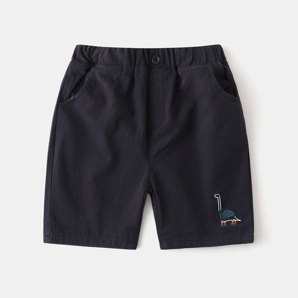 Children's Shorts New Summer Boys Embroidered Casual Pants Korean Baby Loose Shorts One Piece Drop Shipping_viptrois.com