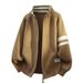 Pure Cross-Border Foreign Trade Wholesale One-Piece Dropshipping Men's Knitted 2025 Autumn Fashion Stand Collar Sweater_viptrois.com