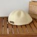 New Large Head Circumference Black Painter Versatile Face Slimming Forward Hat Women's Little Style Reversible_viptrois.com
