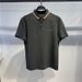 Men's Clothing Fashion Trend Men's Summer New Polo Shirt Business Casual Embroidery Korean Version Slim Lapel Short Sleeved T Shirt Cotton_viptrois.com