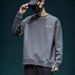 Pure Autumn 380g Heavyweight Crew Neck Sweatshirt For Men, Loose Fit, Plus Size, Long Sleeve, American Style, Trendy Brand,_viptrois.com