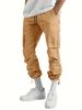 Premium Products Cotton Comfort 2025 Summer New Men's Work Pants With Drawstring Multi Port_viptrois.com
