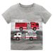 Mother & Kids Sports Boy T Shirt Short Sleeve Summer 2025 Children Cartoon Baby Cotton Top Summer Boy Top Short Sleeve_viptrois.com