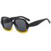 Men's Sunglasses High End Ins Glasses Street Shot Retro Square Large Frame Sunglasses Net Celebrity Glasses Sun Shading Anti Ultraviolet Sunglasses_viptrois.com