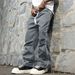 Men's Quick-Dry Casual Pants - Summer Breathable Straight Fit Trousers With Striped Design, Durable & Versatile For Daily Wear_viptrois.com