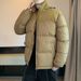 Winter Thickened Cotton Padded Jacket Plus Velvet Cotton Padded Jacket Hong Kong Style Outdoor Warmth Casual Slimming Unisex Jacket_viptrois.com
