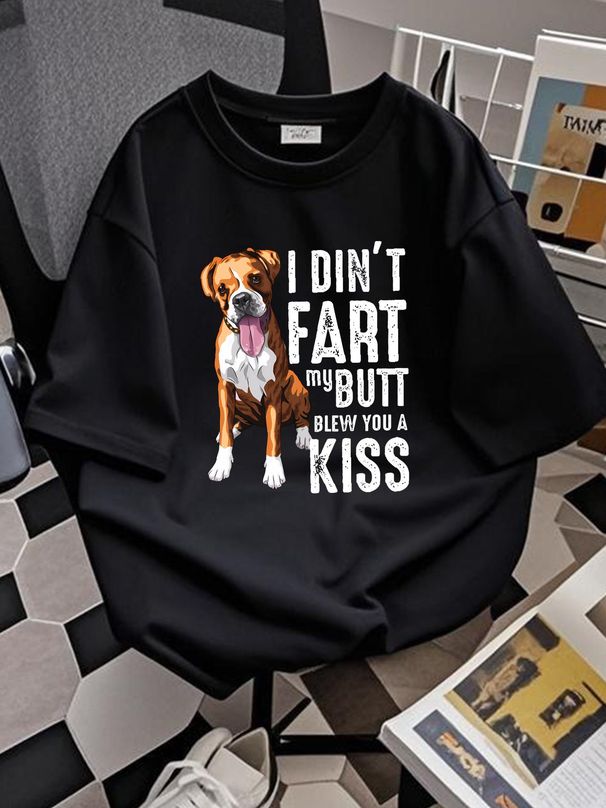 Funny Farting Boxer Dog Lover Joke Baseball Cap Snapback Caps Knitted Hat Slightly Homme Top For Everyday Wear Stylish Fashion Stretched Unisex_viptrois.com