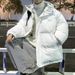 Down For Men In Winter, Thick Ouble-Sie Cotton Jacket Esign, Cool An Stylish Plai Winter Coat, Korean Version_viptrois.com