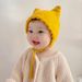 Kids'hats Baby halogen door cap Cute cat ears Warm wool ear cap for baby winter_viptrois.com