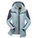 Outdoor couple's jacket three-in-one two-piece coral velvet thickened windproof and waterproof ski jacket with logo printable_viptrois.com