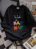 Une Touche De Naf Naf Size L Vintage T-shirt , Tee 1990`s Stretched Designer Clothes Unisex Breathable Fashion Summer Comfortable Homme Graphic_viptrois.com
