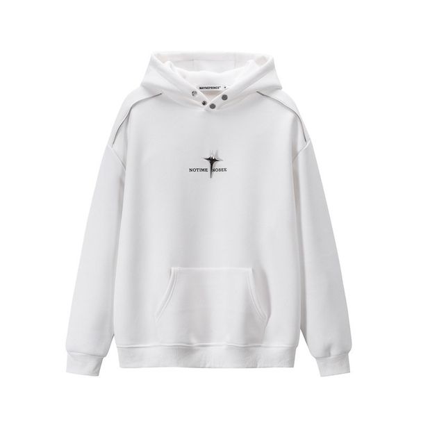 Retro Hooded Sweatshirt For Men And Women, High Street Niche Design, Couple's Top_viptrois.com
