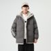 Men's Oversized Hooded Puffer Jacket - Winter Thickened Quilted Coat, Loose Fit Streetwear Parka For Teens & Adults (Sizes M To 8XL)_viptrois.com