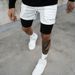 Men's clothing training fake two basketball running fitness pants_viptrois.com