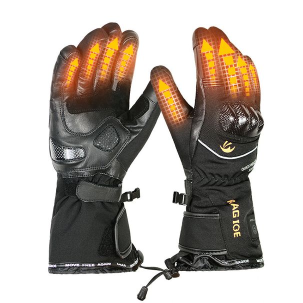 Heating Gloves Outdoor winter smart heating gloves touch screen waterproof riding electric heating warm gloves_viptrois.com