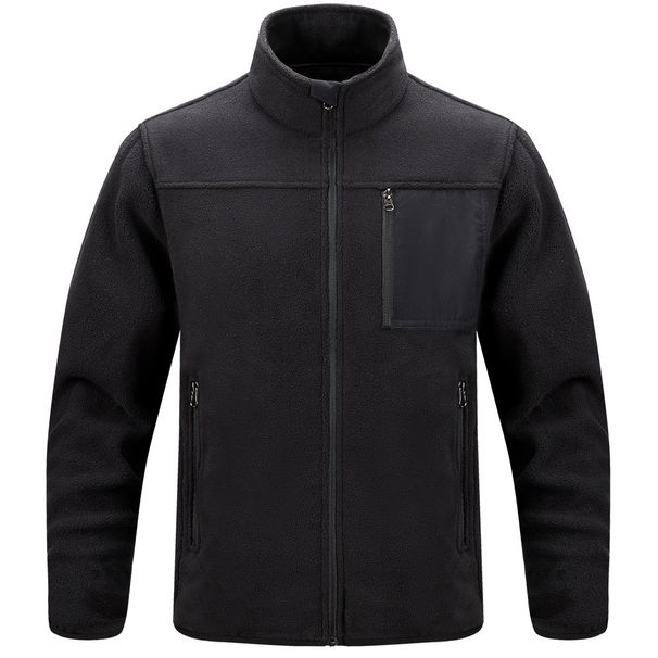 Men's Clothing men's jacket stand collar casual outdoor multi pocket polarized men's jacket warehouse large size jacket men's clothing_viptrois.com