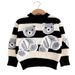 Mother & Kids Children's Winter Sweater Bottoming Shirt Autumn And Winter Round Neck Long Sleeve Suit Thick Trendy Children's Clothing Warm Clothes_viptrois.com