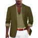 Men's Clothing One Button Casual Suit Fashion Jacket_viptrois.com