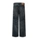 Men's Clothing Retro Cat Whisker Washed Distressed Jeans Men And Women Cleanfit High End Straight Pants_viptrois.com