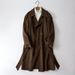 Loom Loom Europe Station 2023 Winter Double-Sided Woolen Men's Over-the-Knee Long Korean Style Turn-Down Collar Loose Wool Coat_viptrois.com