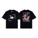 ERD Melancholy Rich Second Generation New Loose Casual Trendy Niche Brand Printed Round Neck Short Sleeve T-Shirt Unisex_viptrois.com