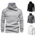Loom Beijiang Wolf Men's Unique Sweatshirt New British Style Pile Collar Fashion Trend European And American Plus Size_viptrois.com