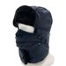 Unisex Winter Fleece-Lined Earflap Hat - Windproof Cold Weather Trapper Hat For Outdoor Activities & Cycling (Multiple Colors)_viptrois.com