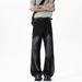 High Street Tie Dyed Jeans Men And Women Summer New Style Drape Design Pleated Loose Straight Casual Wide Leg Trousers Men_viptrois.com