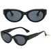 Candy-Colored Cat Eye Sunglasses - Retro Exaggerated Design With UV400 Protection (Small Frame, Personalized Decor)_viptrois.com
