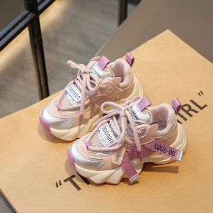 Children's Shoes Spring And Autumn Children's Shoes Soft Soled Sports Shoes Spring Baby Girls Casual Shoes_viptrois.com