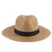 New Summer Unisex Fashion Sunshade Straw UV Protection Fashionable Sun Hat_viptrois.com