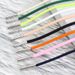 4mm Round Shoelace Polyester Silver Metal Cap Rope Waistband Drawstring_viptrois.com