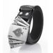 Punk Style Men's Playing Card Unisex Belt_viptrois.com