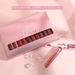 Pudaier Matte Pearlescent Fine Shining Lasting Colorless 12 Color Lip Glaze Lipstick Set_viptrois.com