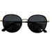 P28119 Japanese And Korean Hot-Selling Sweet Round Frame For Women Mixed Batch Street Style High-End Dark Brown Tea_viptrois.com
