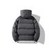Men's Clothing Men's Winter Striped Puffer Jacket With Hood, Thickened Quilted Coat For Casual & Streetwear (Black/Gray/Khaki)_viptrois.com